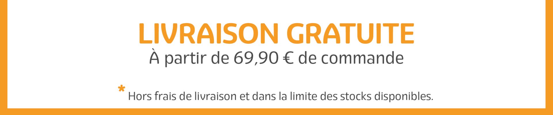 Livraison gratuite