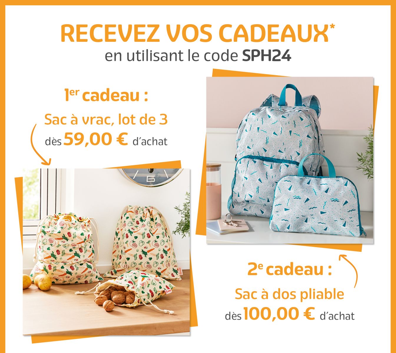 Vos cadeaux