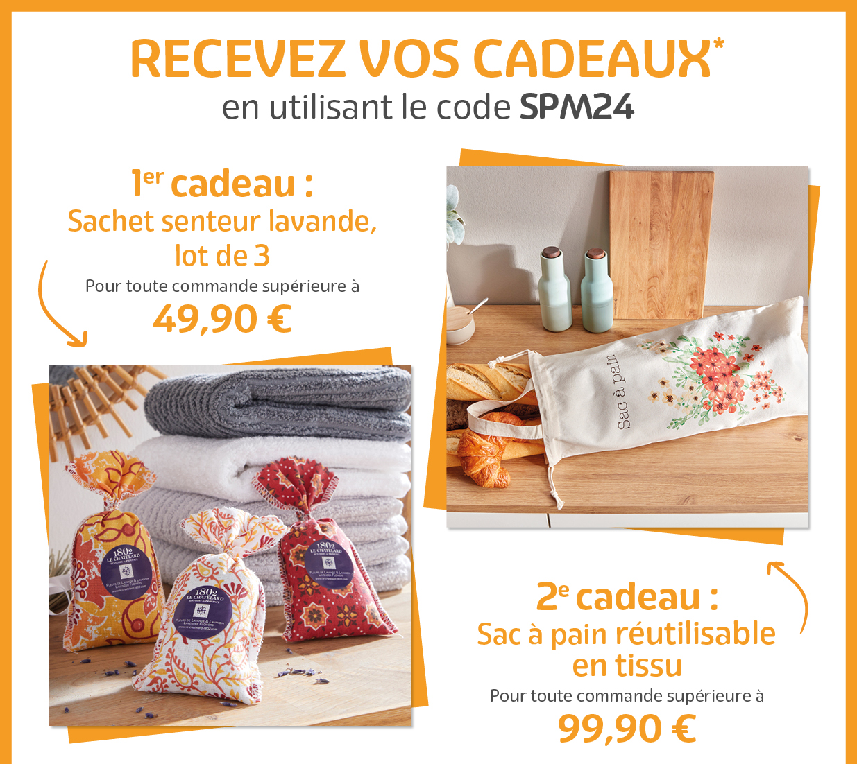 Vos cadeaux