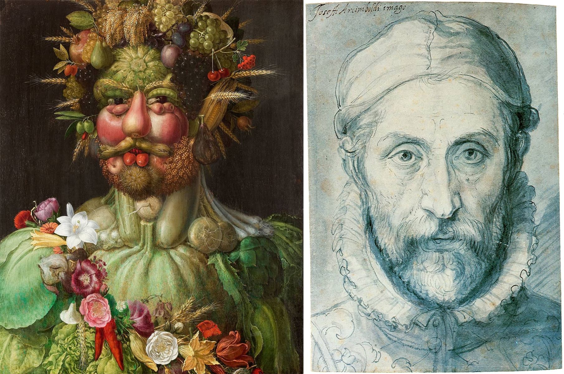 Nicolas Boussin inspiration Giuseppe Arcimboldo