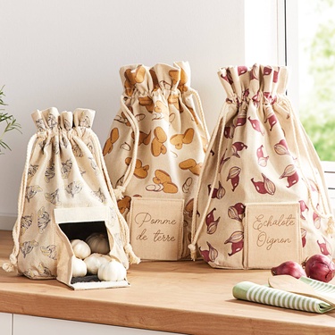 Sac de conservation, lot de 3